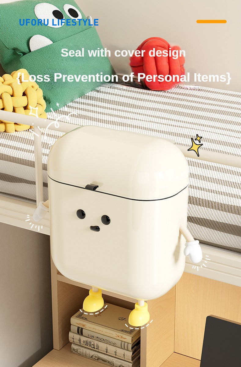wall mounted trash can
