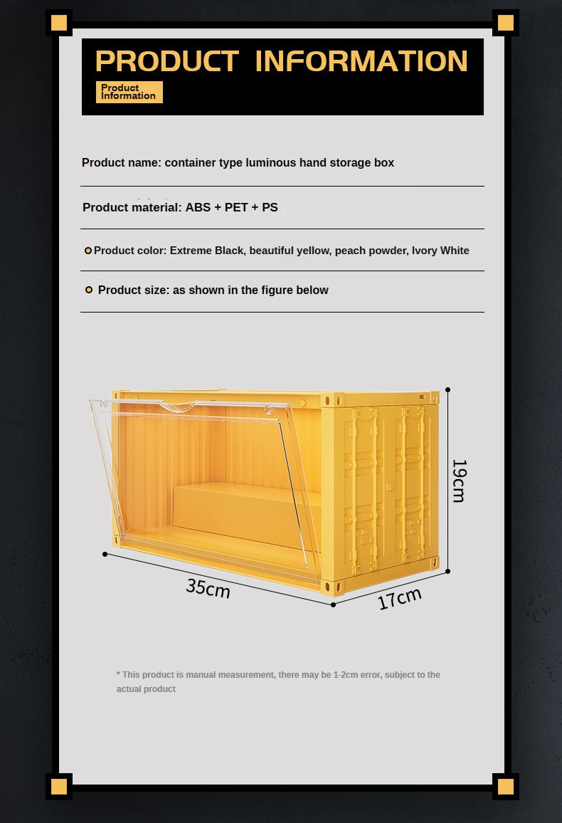 Container type toy storage