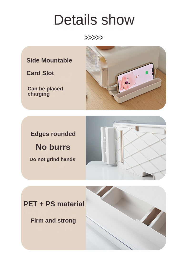 Desktop toy storage box