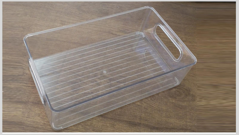 Transparent storage box