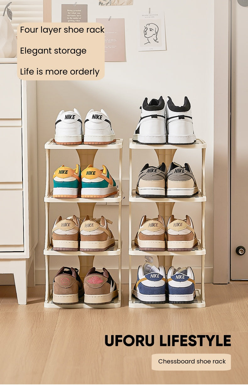 folding shoe rack