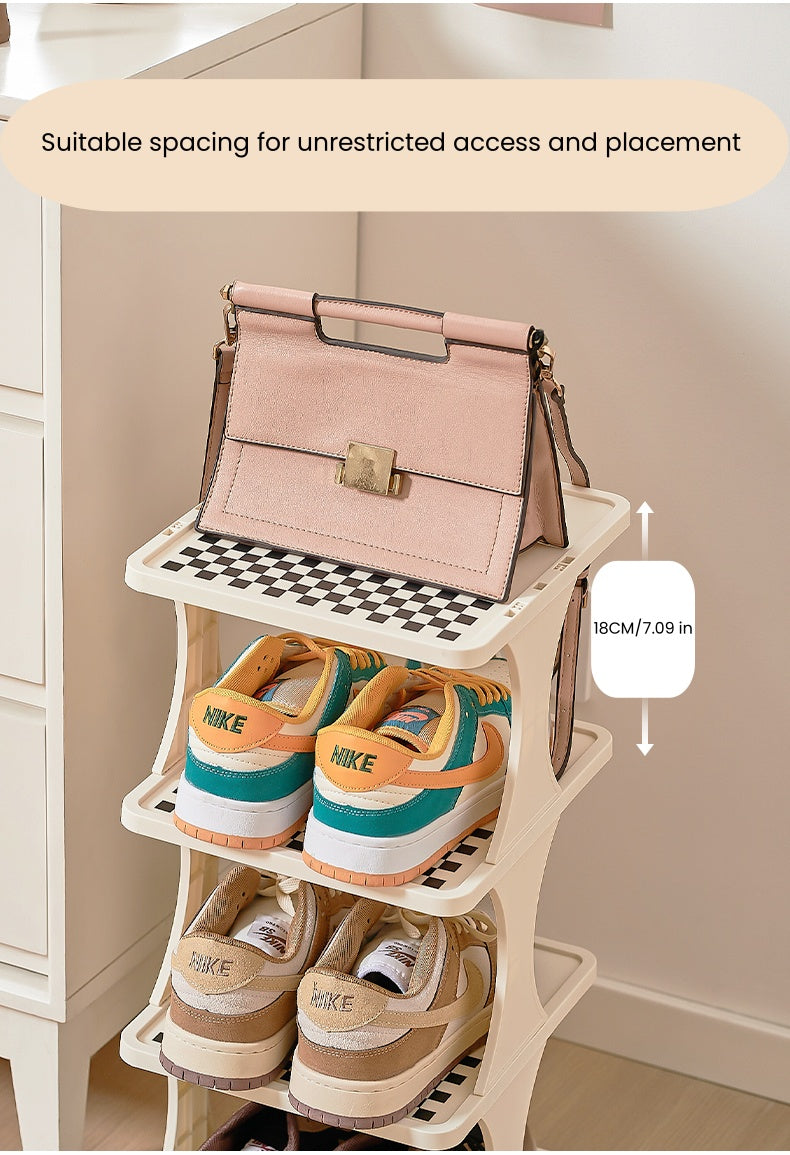 folding shoe rack