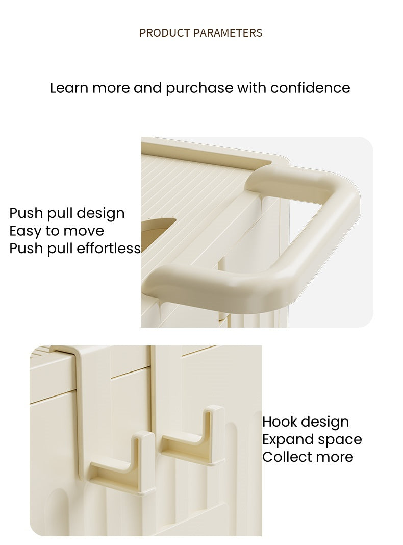 Folding storage box