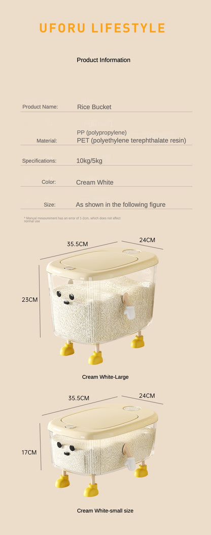 Multifunctional rice bucket