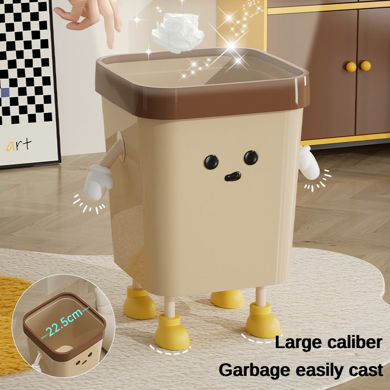 Square trash can