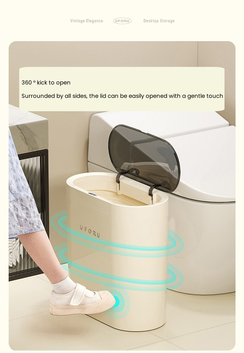 Automatic trash can